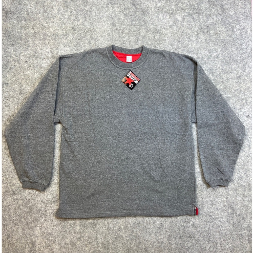 Vintage Marlboro Gear 99 Crewneck Sweatshirt Gray Red Mens XL NWT 1990s‎